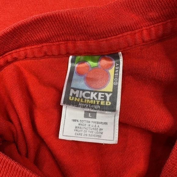 Mickey Mouse Vintage Sketched Graphic Tshirt Size Large Single Stitch - Picture 3 of 8